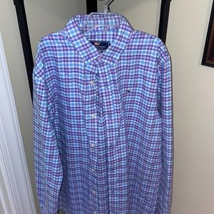 Vineyard Vines Boys Flannel Button Down
